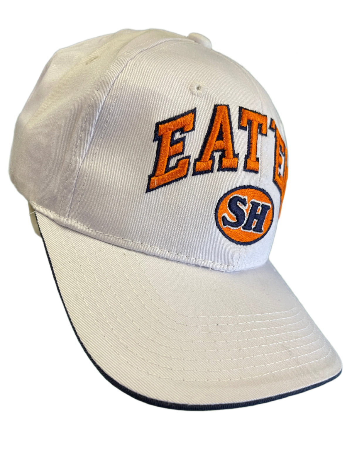 NCAA Sam Houston State Bearkats Eat 'Em Zephyr Hat/Cap White Snapback OSFA NWT