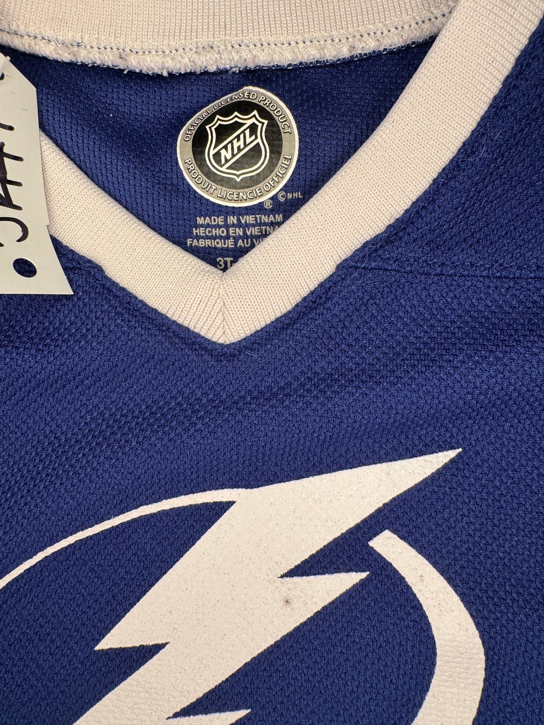 NHL Tampa Bay Lightning Nikita Kucherov #29  Ice Hockey Jersey Toddler 3T