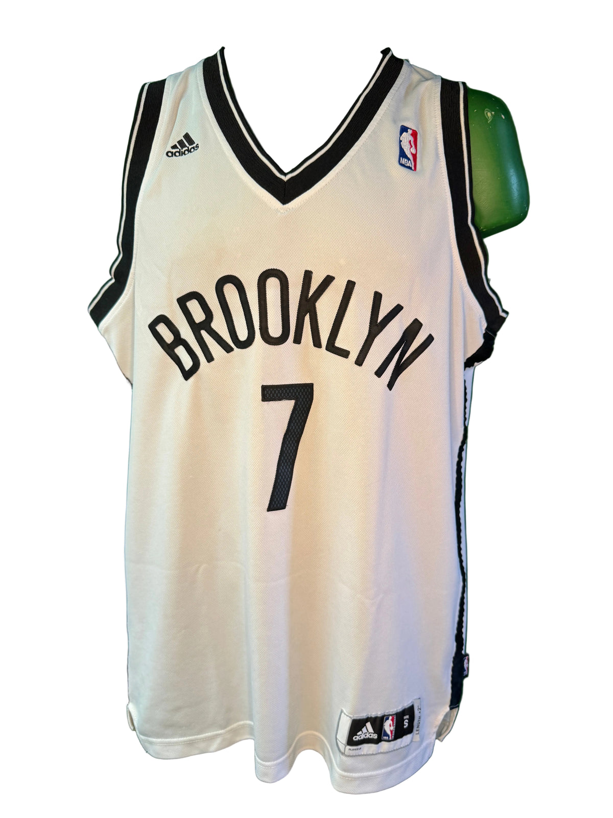 NBA Brooklyn Nets Joe Johnson #7 Adidas Stitched Jersey Men's Small