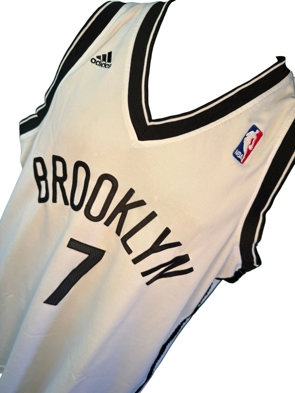 NBA Brooklyn Nets Joe Johnson #7 Adidas Stitched Jersey Men's Small