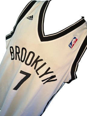 NBA Brooklyn Nets Joe Johnson #7 Adidas Stitched Jersey Men's Small