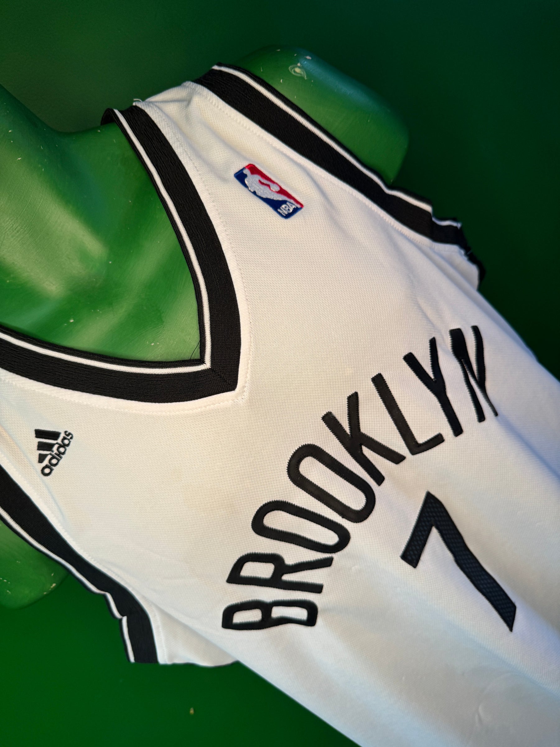 NBA Brooklyn Nets Joe Johnson #7 Adidas Stitched Jersey Men's Small