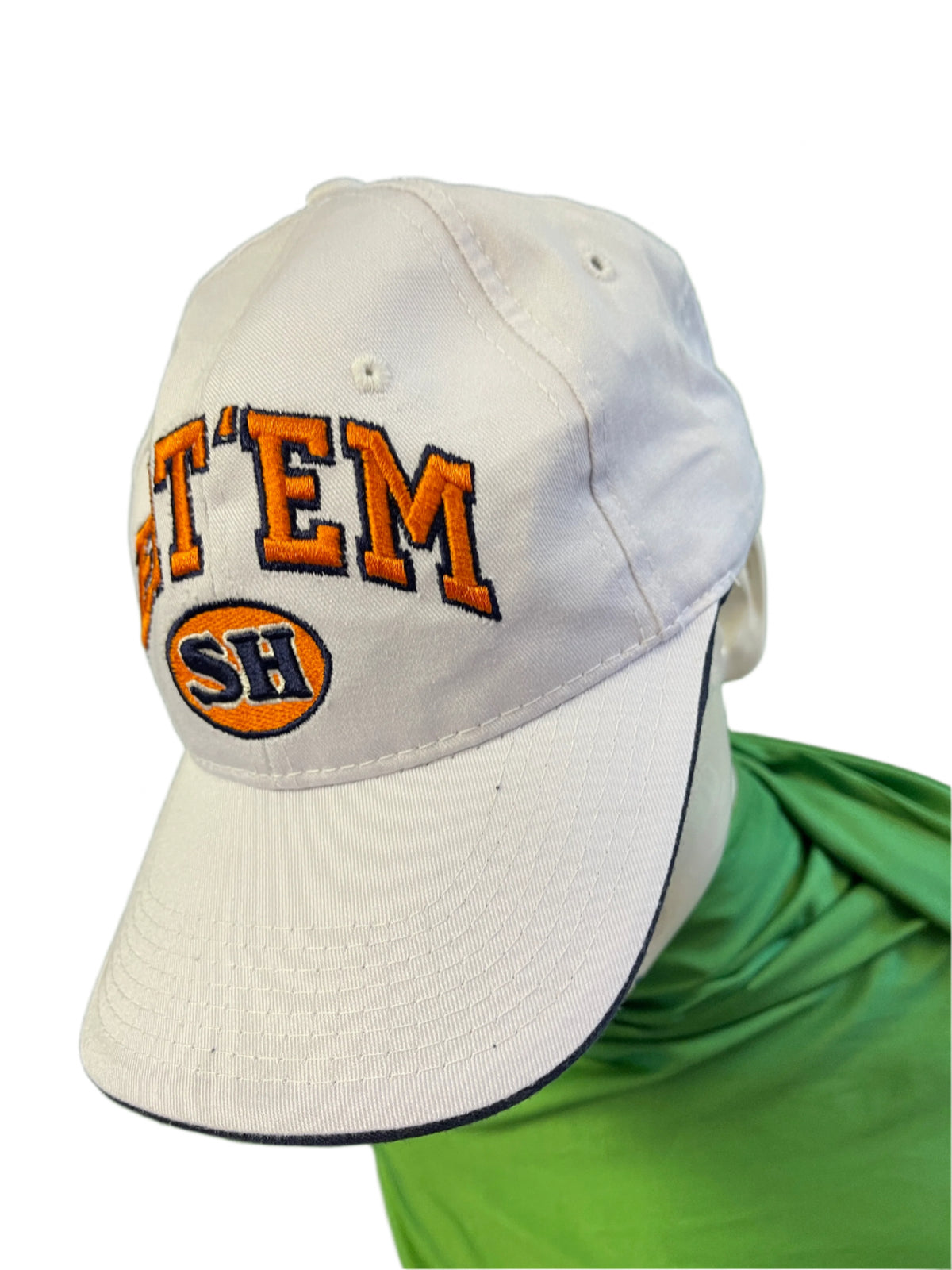 NCAA Sam Houston State Bearkats Eat 'Em Zephyr Hat/Cap White Snapback OSFA