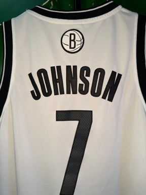NBA Brooklyn Nets Joe Johnson #7 Adidas Stitched Jersey Men's Small