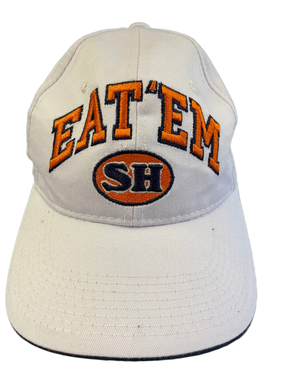 NCAA Sam Houston State Bearkats Eat 'Em Zephyr Hat/Cap White Snapback OSFA