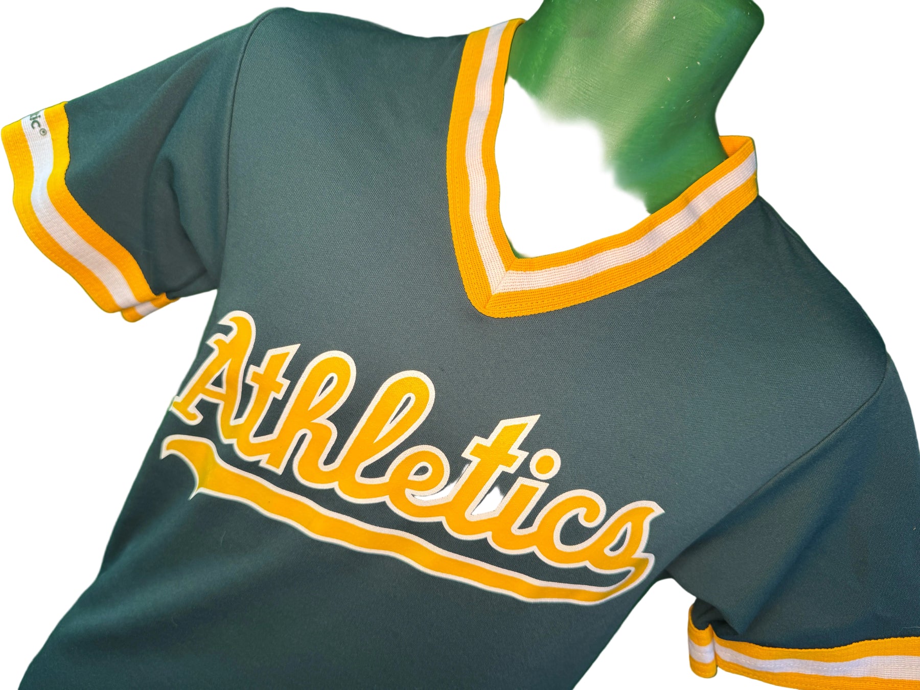 American Football Majestic "Athletics" #40 Jersey-Style Top Women's Medium