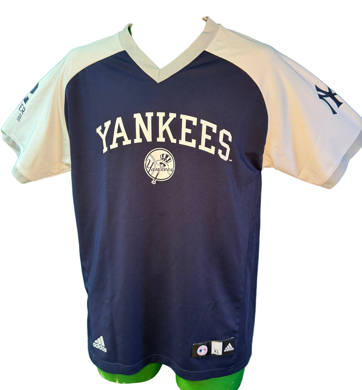MLB  New York Yankees Adidas Derek Jeter Jersey Top Youth X-Large 18-20