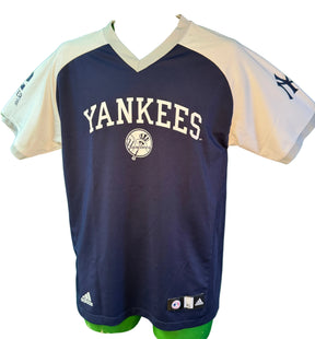 MLB  New York Yankees Adidas Derek Jeter Jersey Top Youth X-Large 18-20