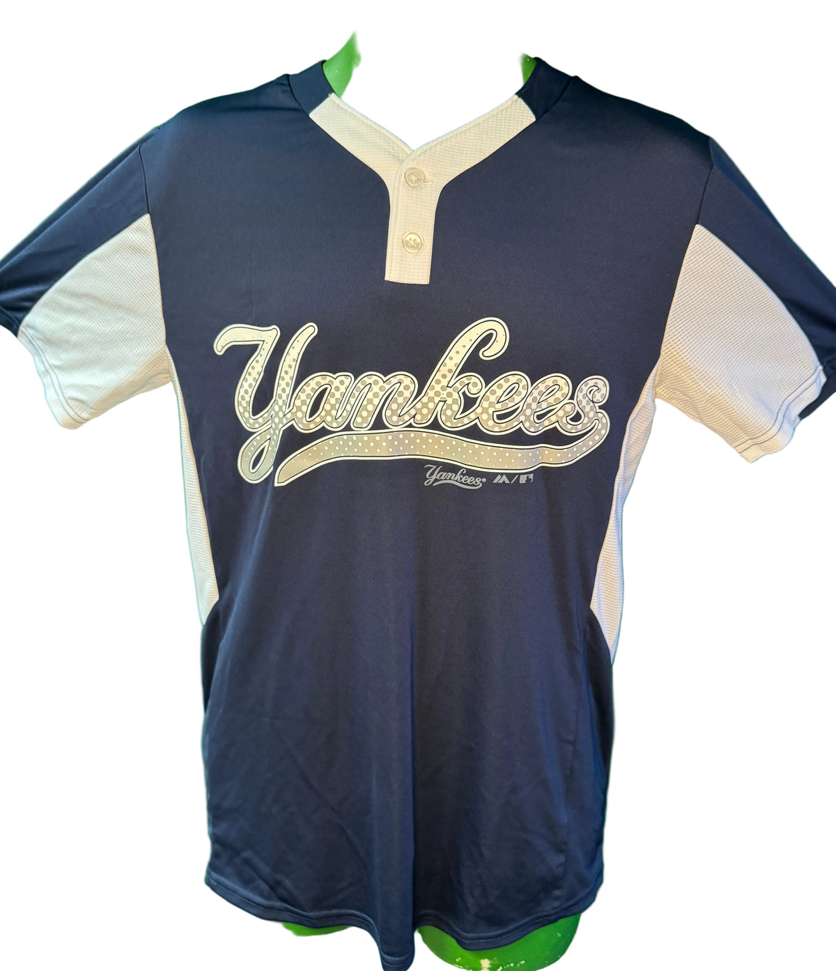 MLB New York Yankees Majestic Baseball Jersey Top Men's Small NWT