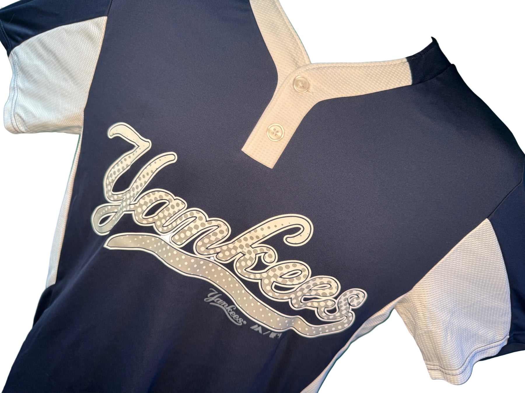 MLB New York Yankees Majestic Baseball Jersey Top Men's Small NWT