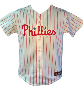 MLB Philadelphia Phillies Victorino #8 Baseball Jersey Youth Large 14-16