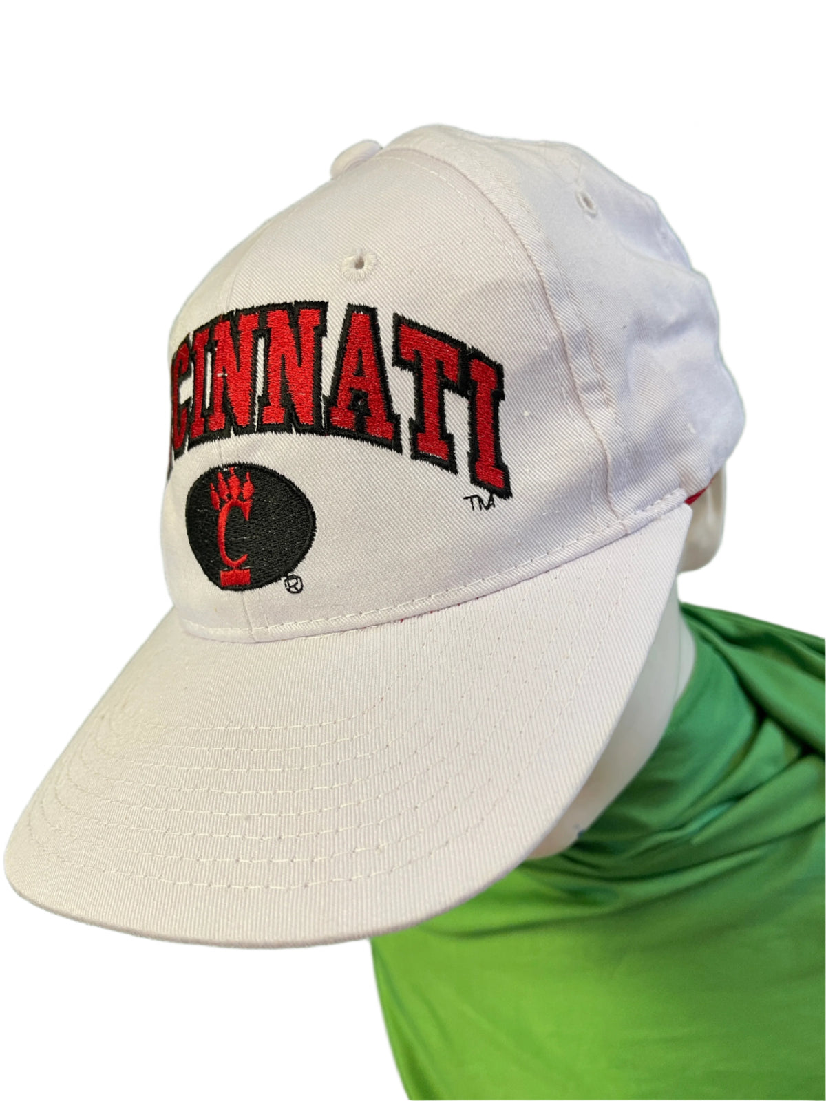 NCAA Cincinnati Bearcats Zephyr Hat/Cap White Snapback OSFA NWOT