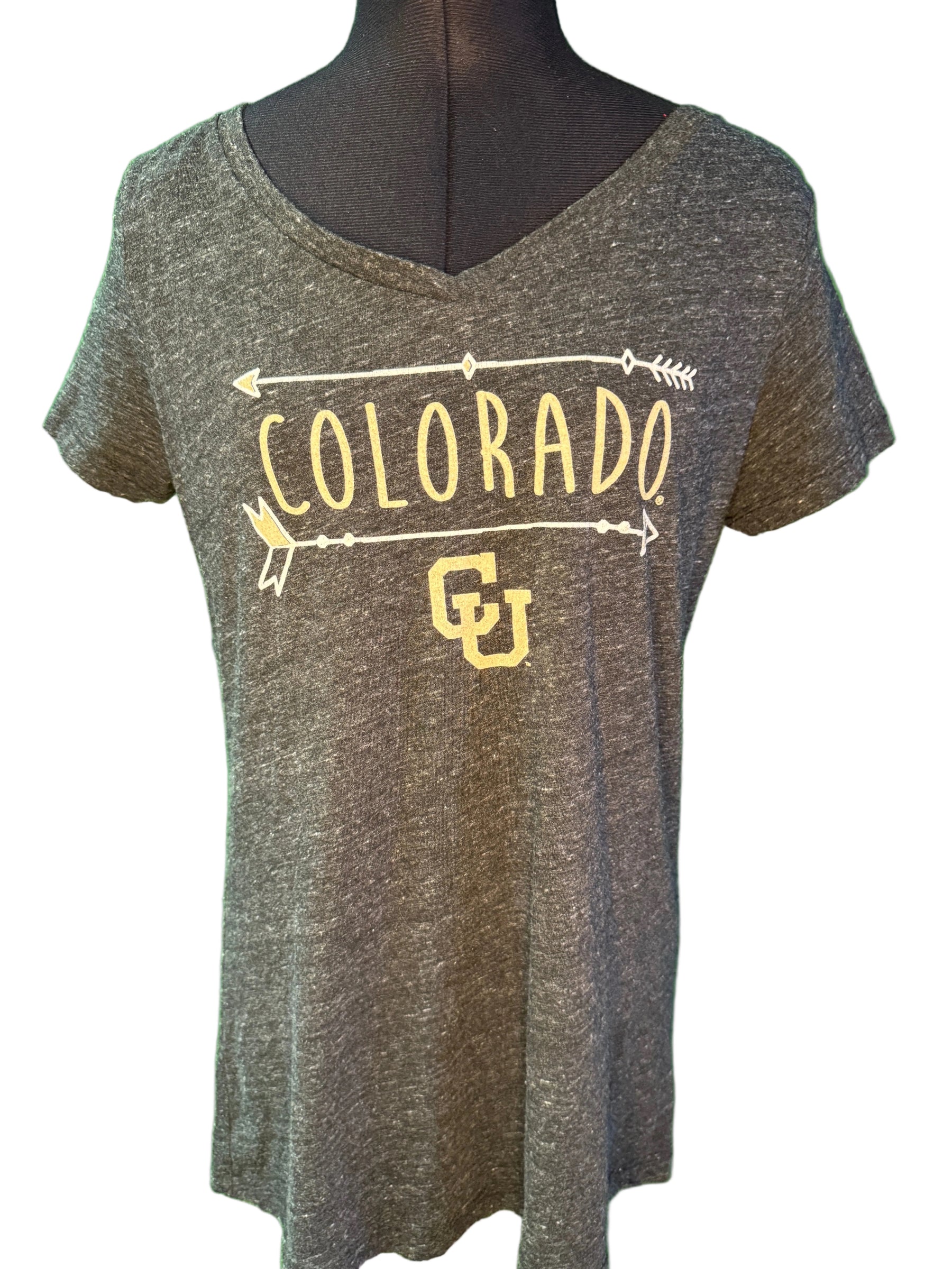 NCAA University of Colorado Buffaloes Short Sleeve T-Shirt Women's Large