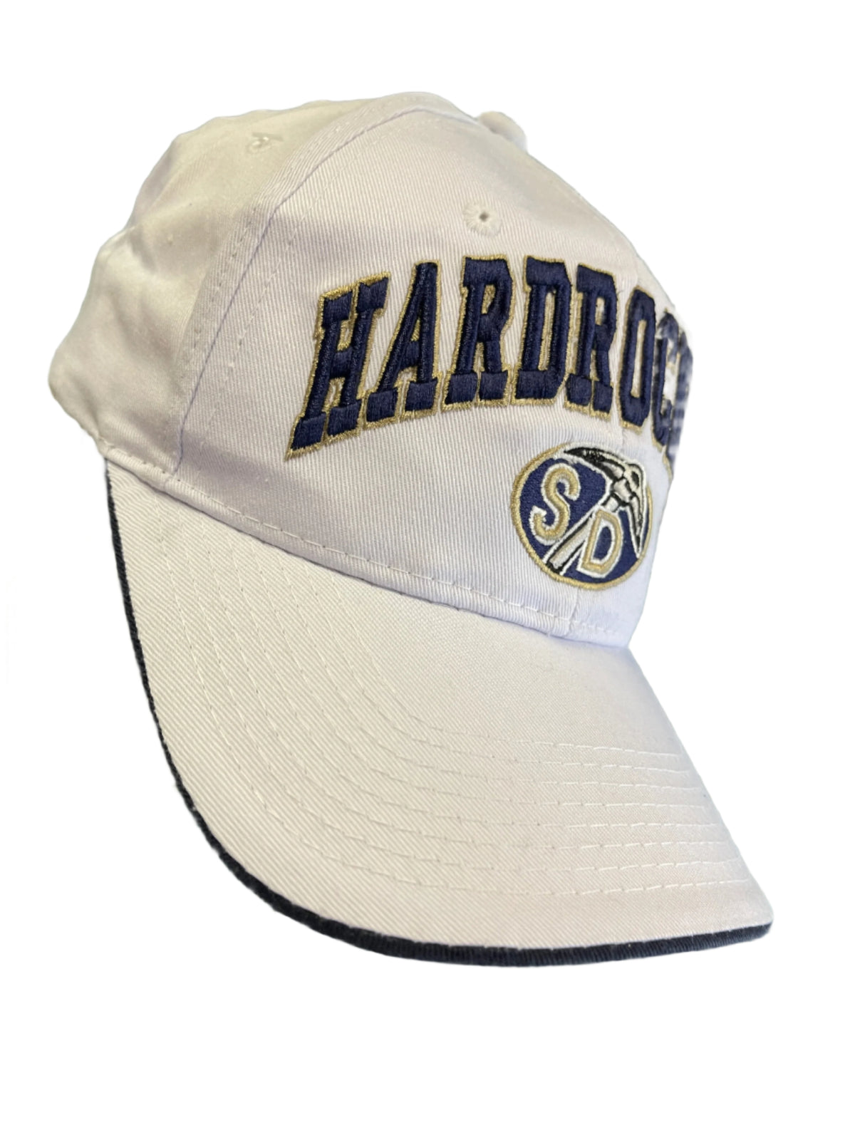 NCAA South Dakota Mines Hardrockers Zephyr Hat/Cap White Snapback OSFA NWOT