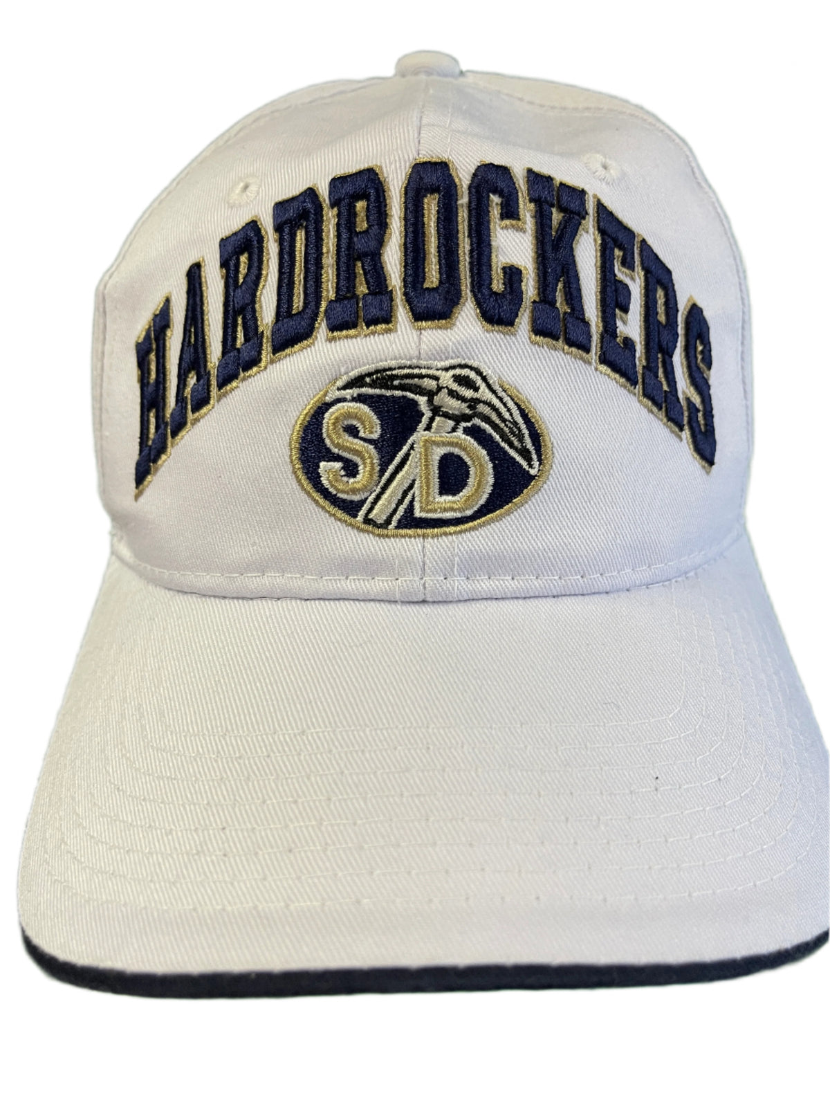 NCAA South Dakota Mines Hardrockers Zephyr Hat/Cap White Snapback OSFA NWOT