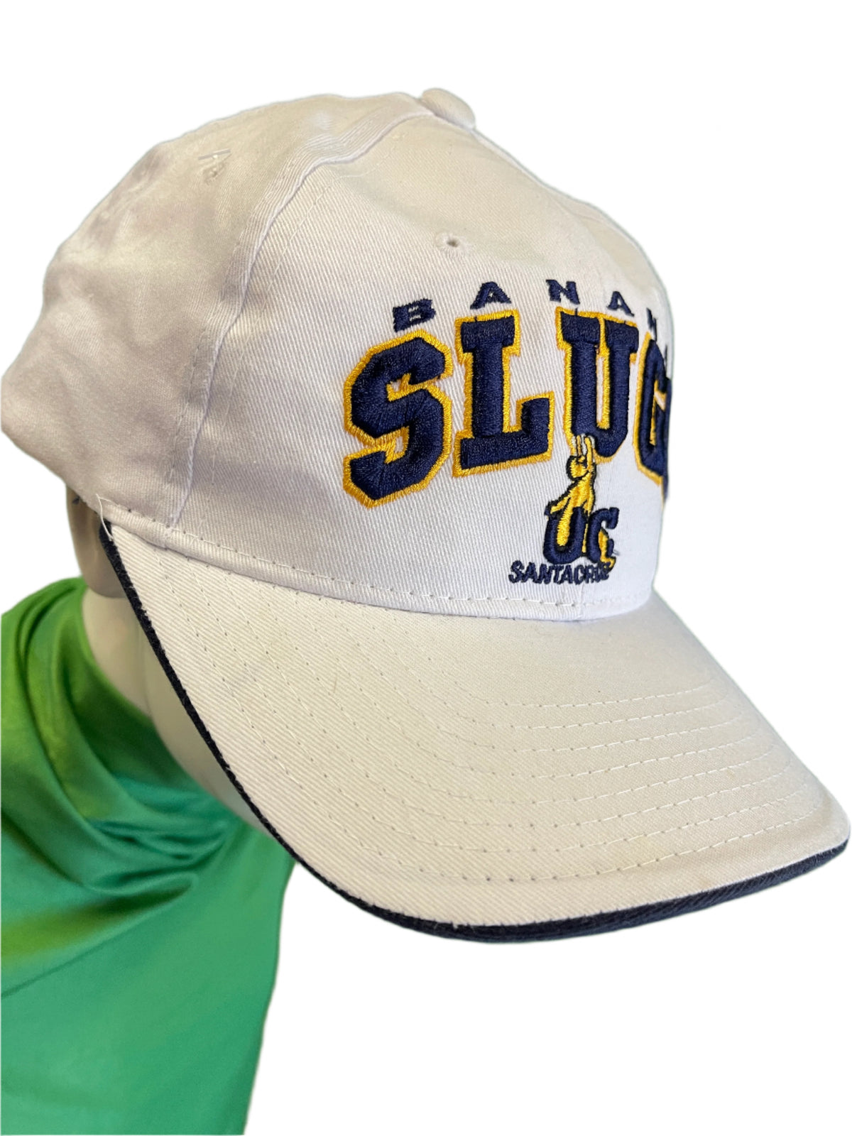NCAA UC Santa Cruz Banana Slugs Zephyr Hat/Cap White Snapback OSFA NWOT