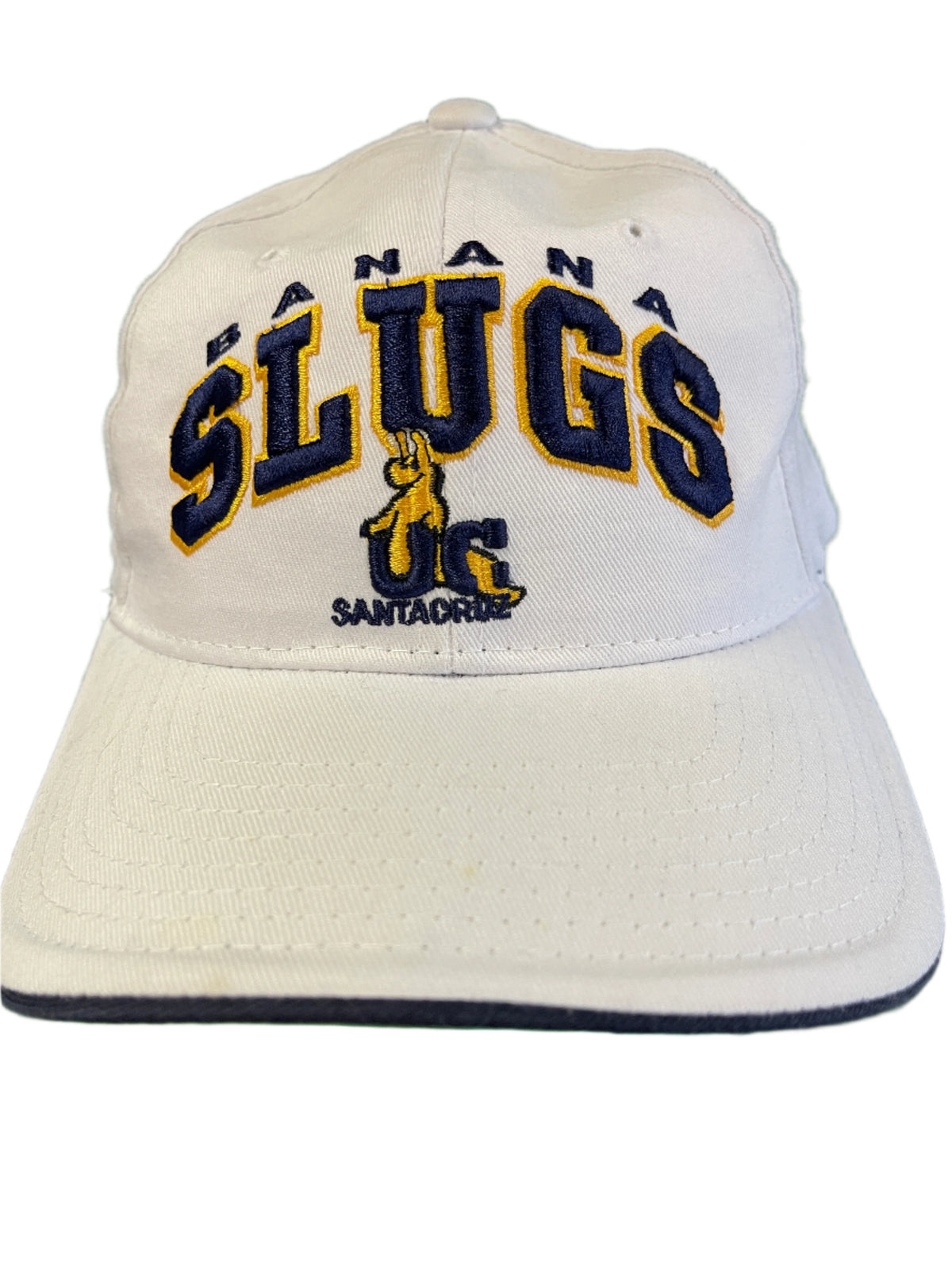 NCAA UC Santa Cruz Banana Slugs Zephyr Hat/Cap White Snapback OSFA NWOT