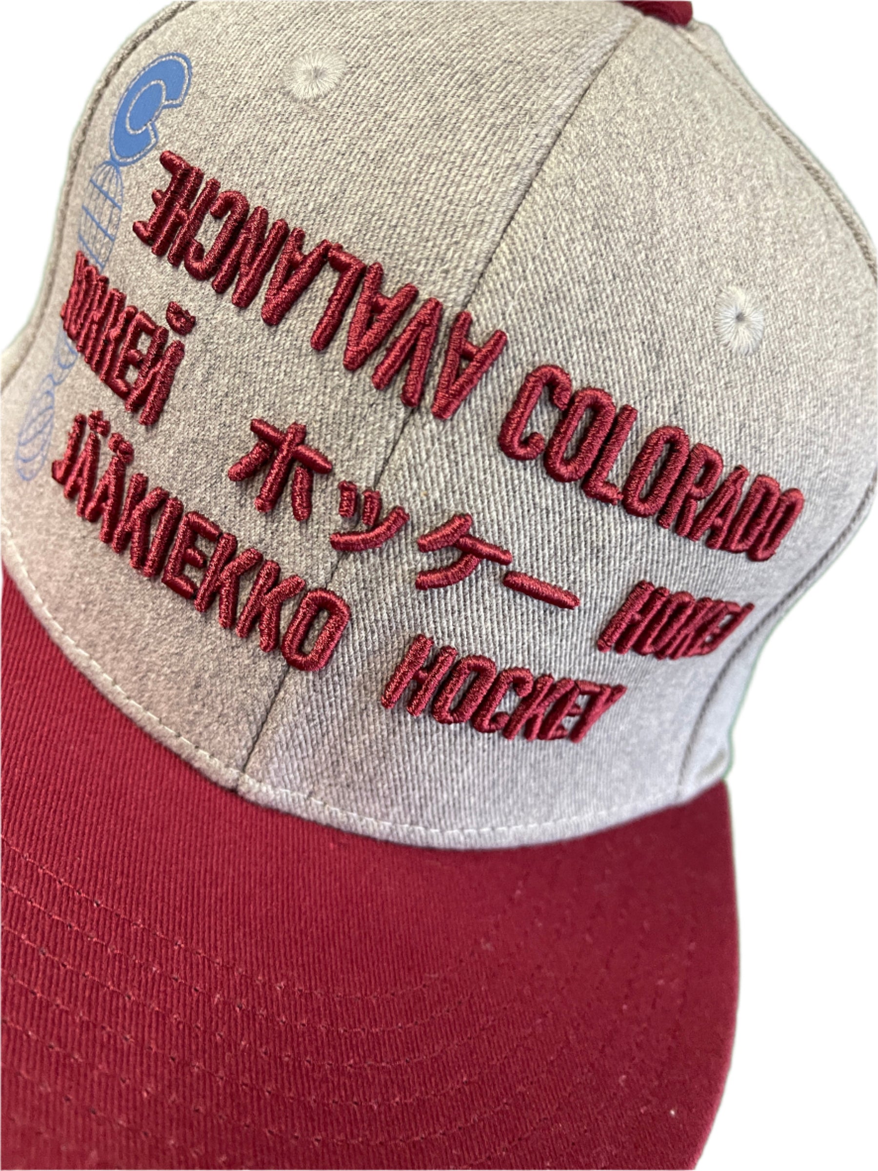 NHL Colorado Avalanche Adidas Culture Flag Snapback Cap/Hat OSFA NWT