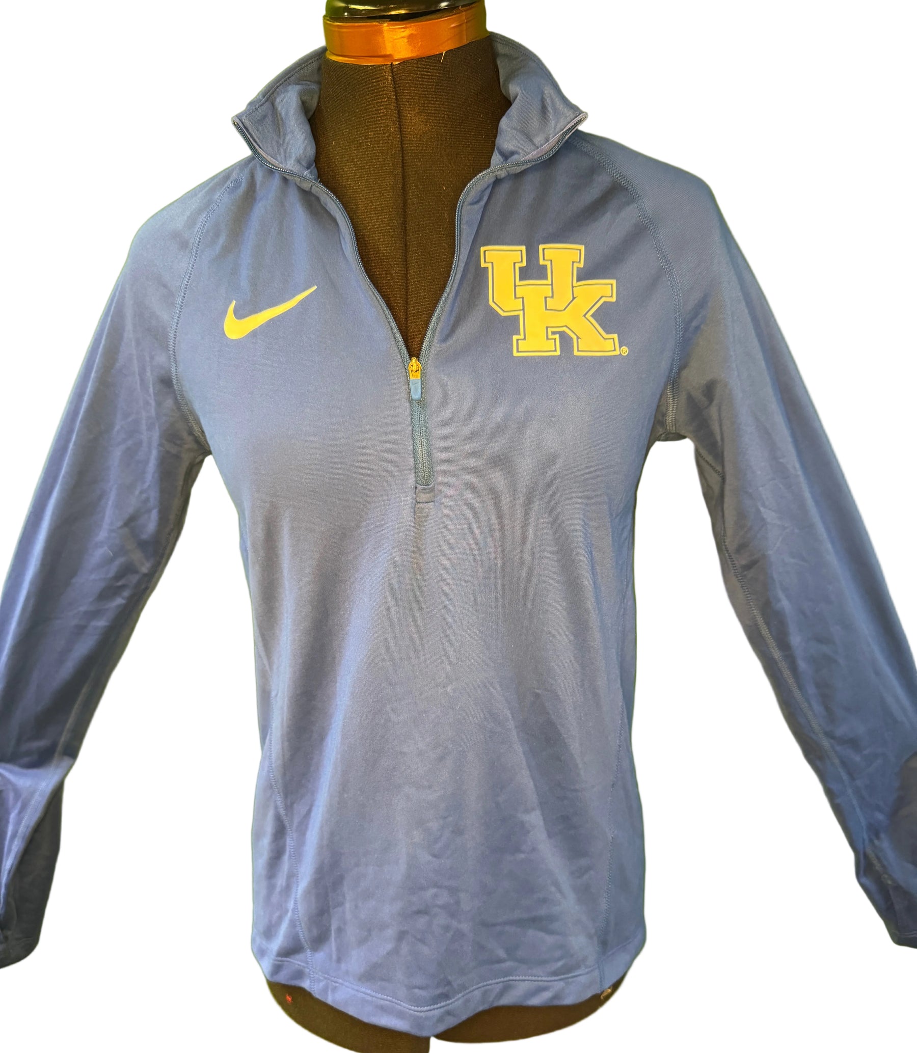NCAA University of Kentucky Wildcats Athletic 1/4 Zip Shirt Women's X-Small