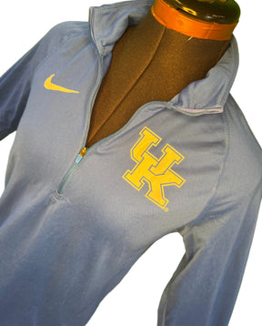 NCAA University of Kentucky Wildcats Athletic 1/4 Zip Shirt Women's X-Small