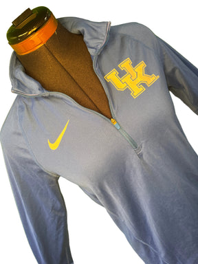 NCAA University of Kentucky Wildcats Athletic 1/4 Zip Shirt Women's X-Small