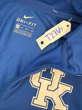 NCAA University of Kentucky Wildcats Athletic 1/4 Zip Shirt Women's X-Small