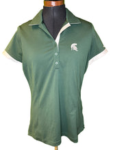 NCAA Michigan State Spartans Dri-Fit Pique Golf Polo Shirt Women's Large