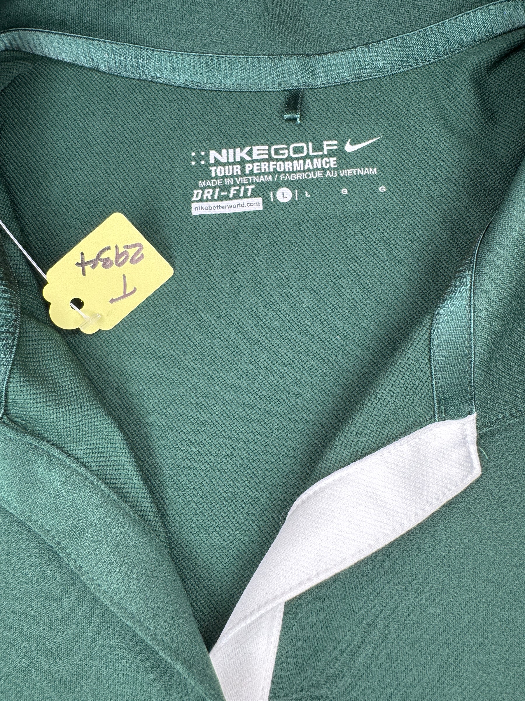NCAA Michigan State Spartans Dri-Fit Pique Golf Polo Shirt Women's Large