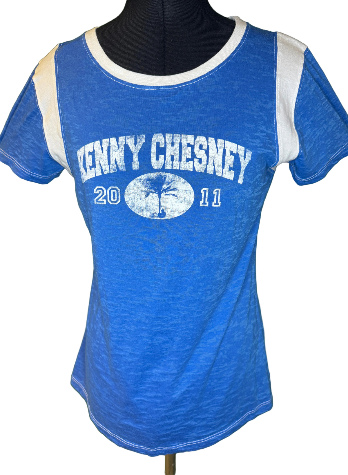 Kenny Chesney 2011 Heathered Blue T-Shirt Youth X-Large
