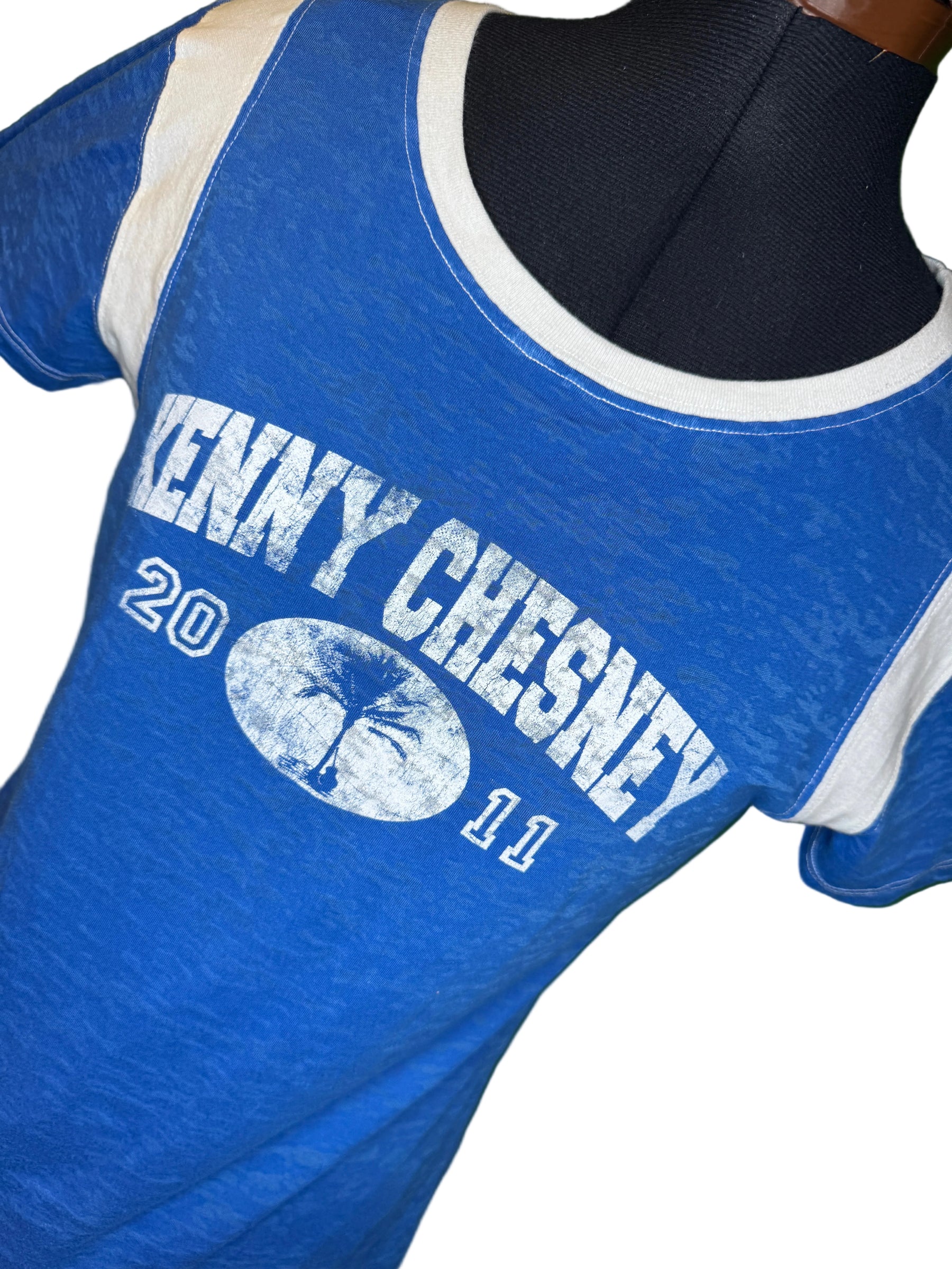 Kenny Chesney 2011 Heathered Blue T-Shirt Youth X-Large