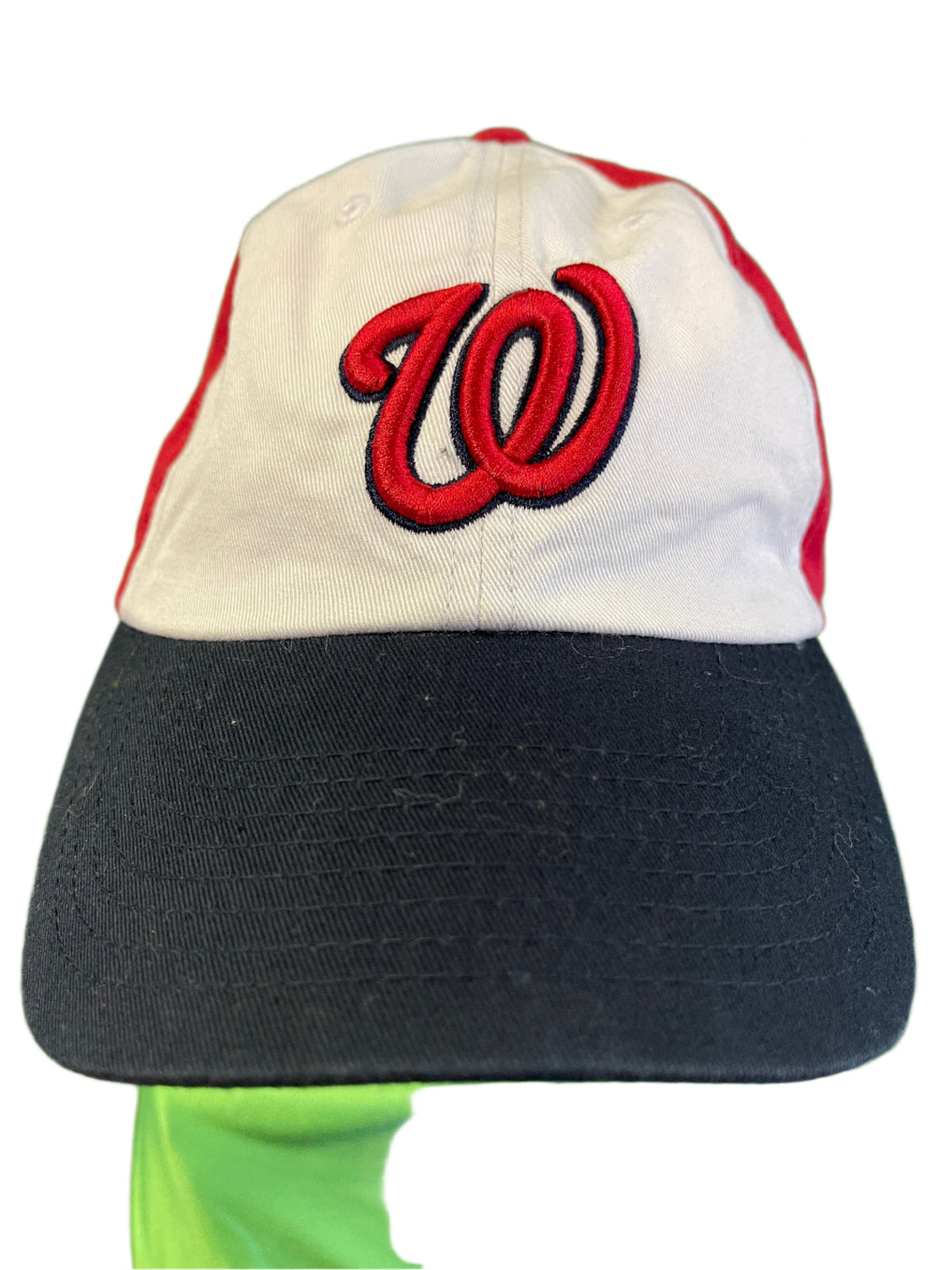 MLB Washington Nationals Fan Favorite Colour Blocked Baseball Hat/Cap Strapback