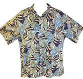 Hawaiian Aloha Shirt Made in Hawaii Men's Large