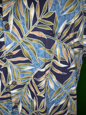 Hawaiian Aloha Shirt Made in Hawaii Men's Large