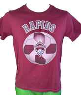 MLS Colorado Rapids 100% Cotton T-Shirt Youth Medium 10-12