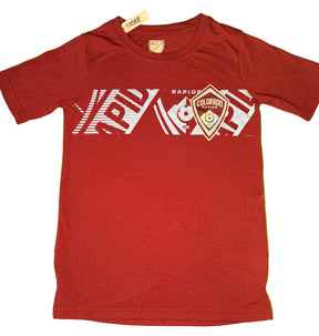 MLS Colorado Rapids Burgundy T-Shirt Youth Small 8