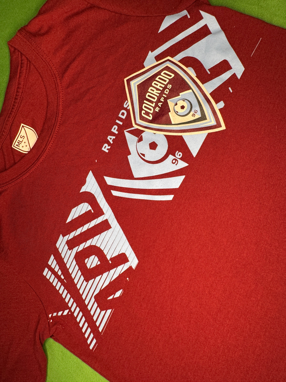MLS Colorado Rapids Burgundy T-Shirt Youth Small 8