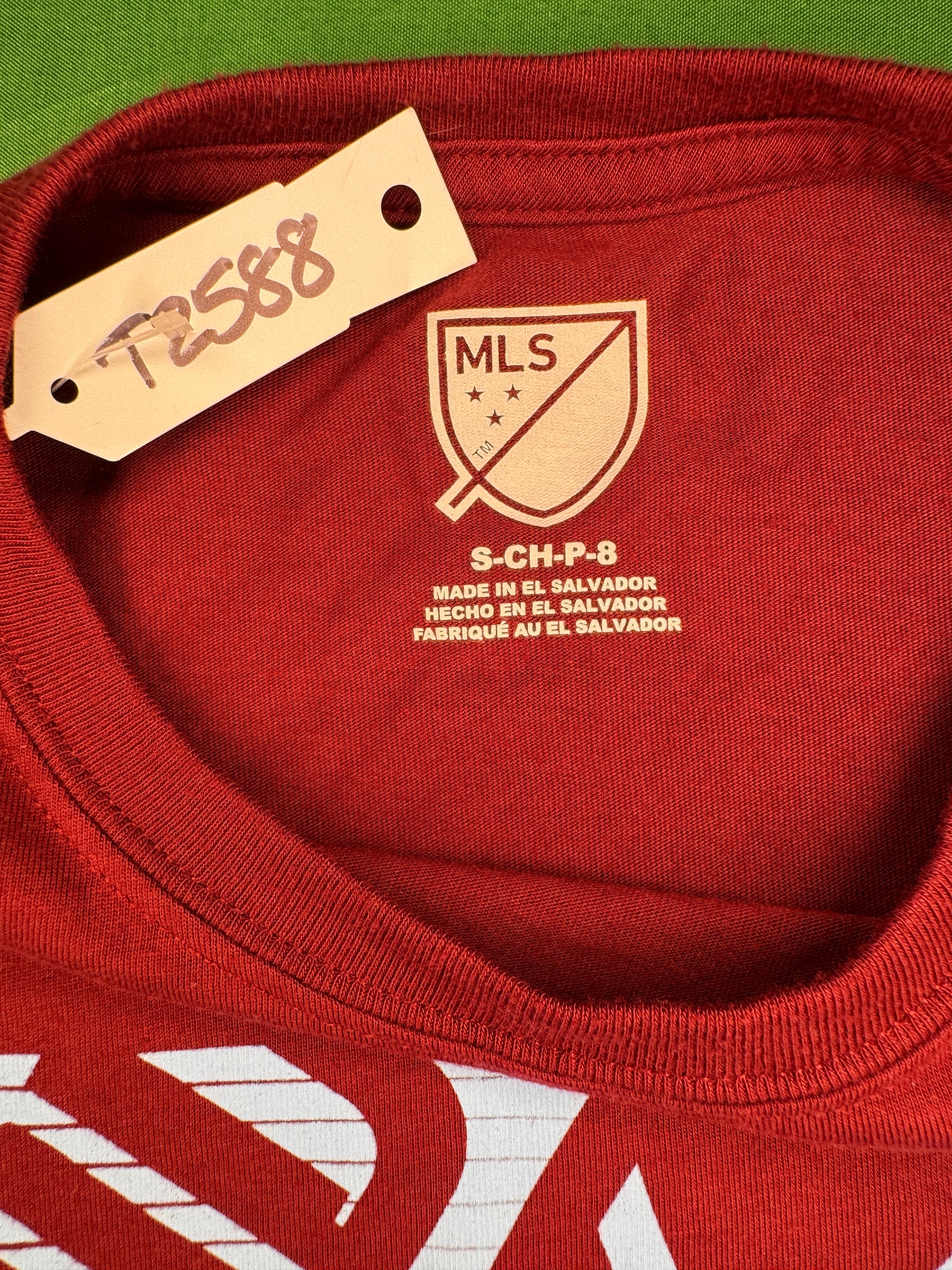 MLS Colorado Rapids Burgundy T-Shirt Youth Small 8