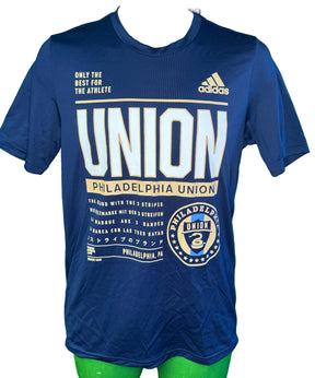 MLS Philadelphia Union Adidas T-Shirt Men's X-Small NWT