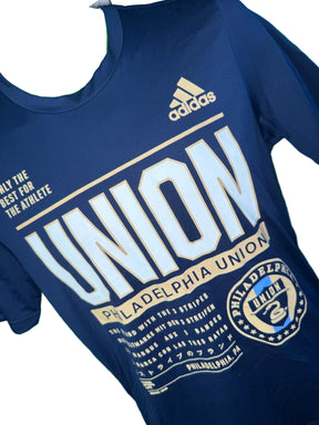 MLS Philadelphia Union Adidas T-Shirt Men's X-Small NWT