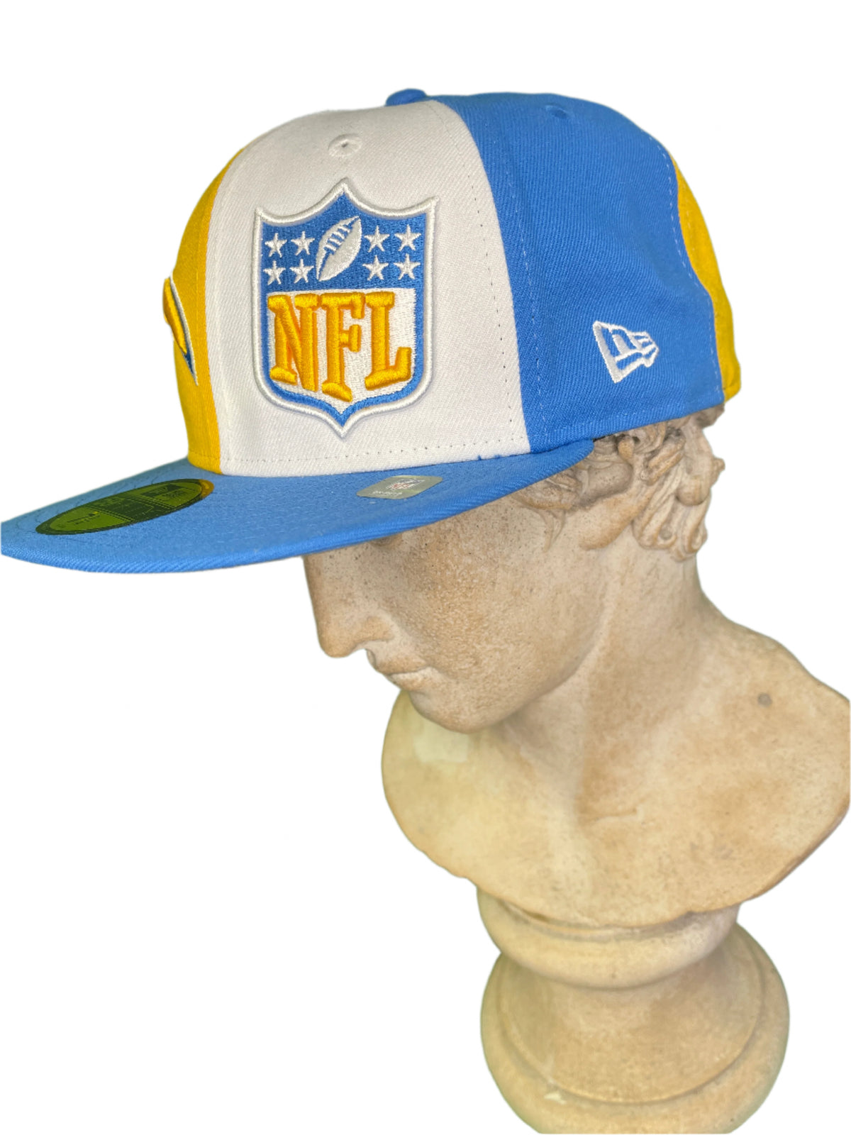 NFL Los Angeles Chargers New Era 59FIFTY Baseball Hat/Cap 7-3/4 NWT