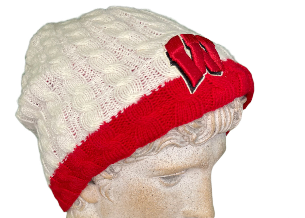 NCAA University of Wisconsin Badgers Woolly Hat Beanie OSFA