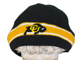 NCAA Colorado Buffaloes Striped Woolly Hat Beanie OSFA