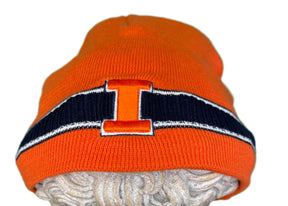 NCAA University of Illinois Woolly Hat Beanie OSFA