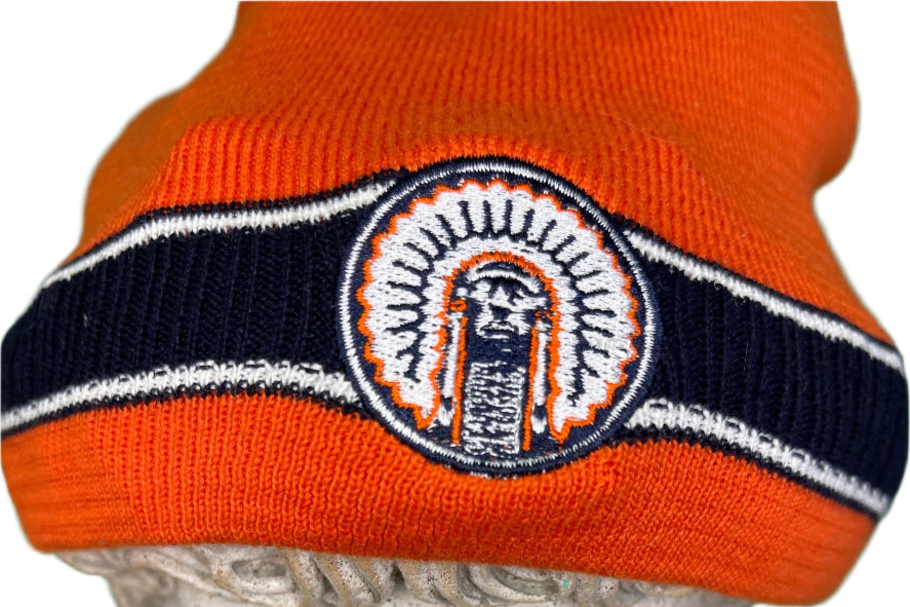 NCAA University of Illinois Woolly Hat Beanie OSFA
