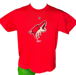 NHL Phoenix Coyotes Reebok Red T-Shirt Youth Large 14-16