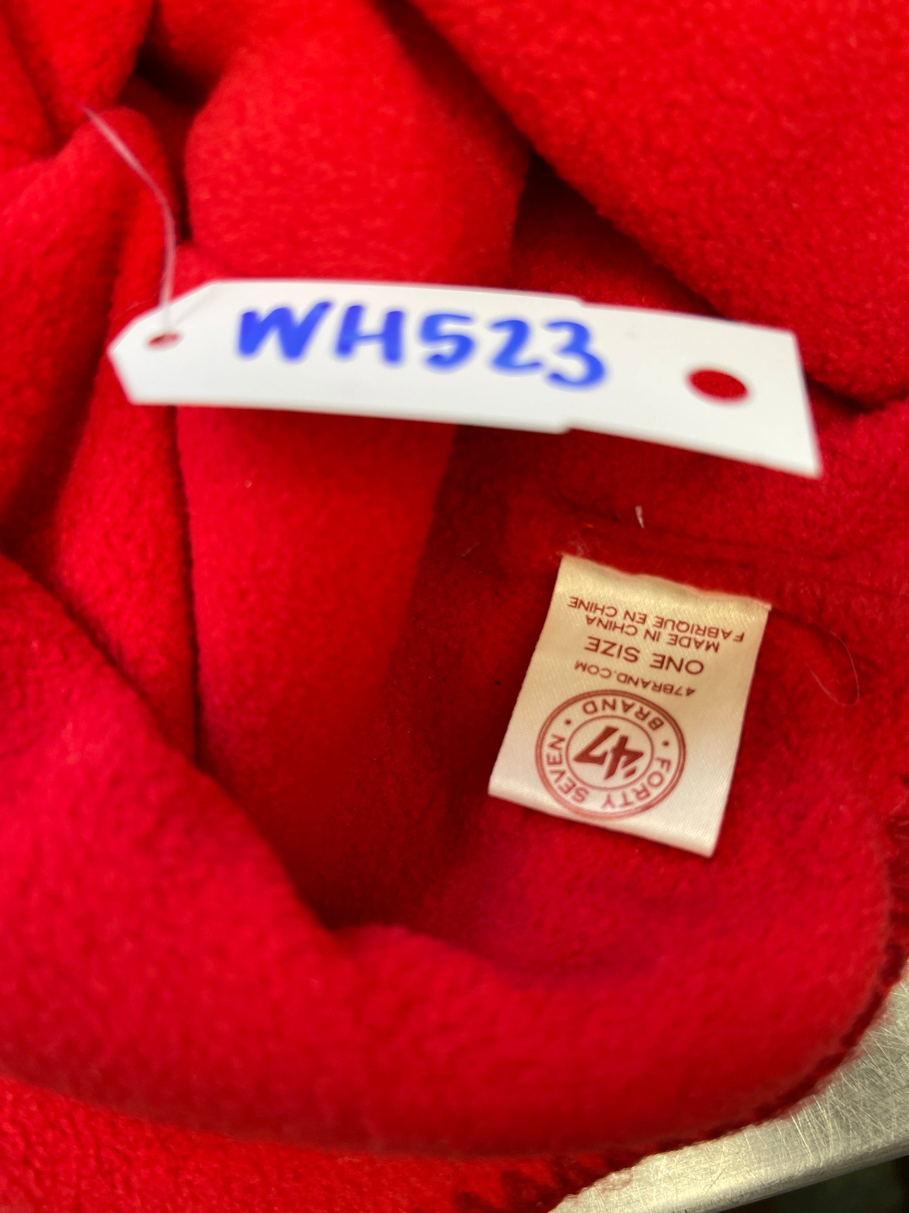 NCAA University of Nebraska Cornhuskers '47 Woolly Hat Beanie with Tassels OSFA