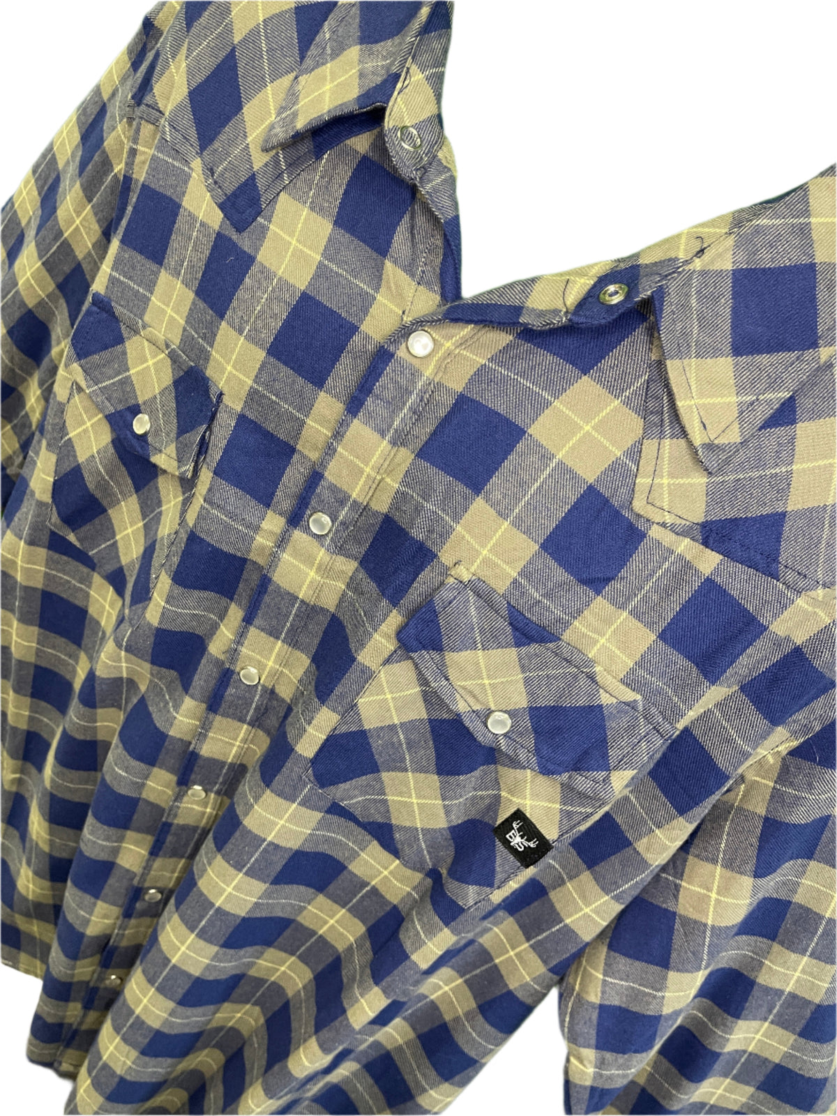 Blake Shelton Ltd Ed Green/Blue Plaid L/S Flannel Shirt Men's 3X-Large