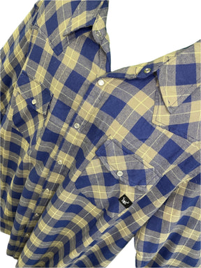 Blake Shelton Ltd Ed Green/Blue Plaid L/S Flannel Shirt Men's 3X-Large