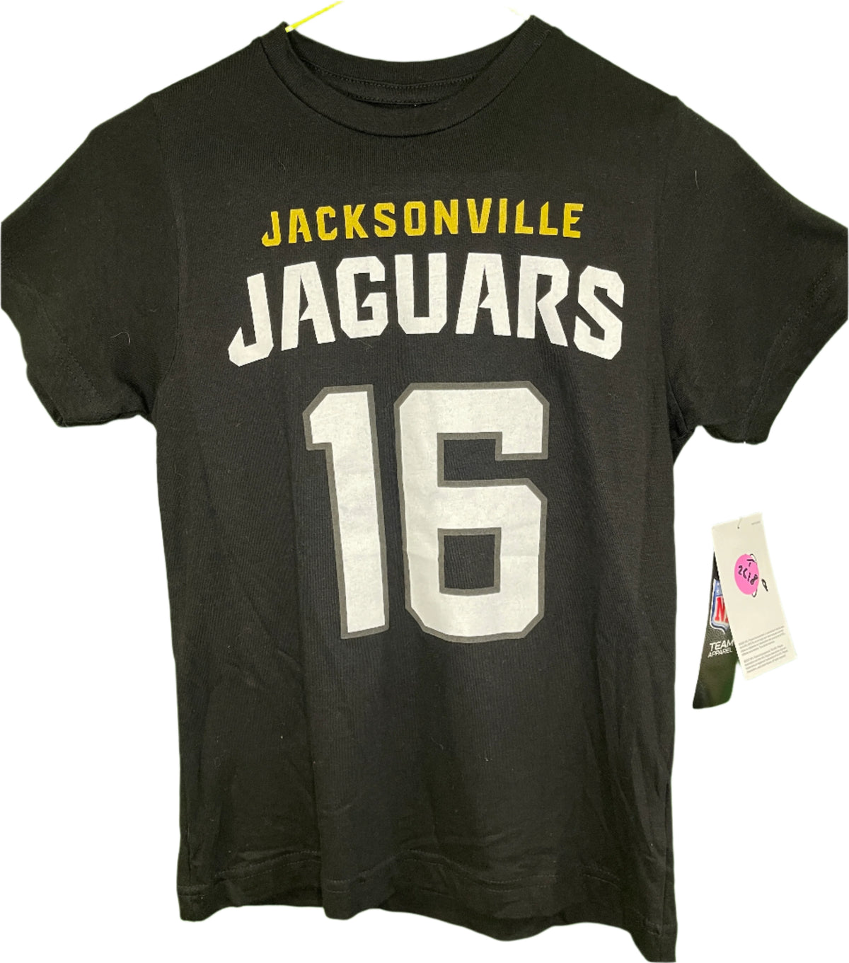 NFL Jacksonville Jaguars Trevor Lawrence #16 T-Shirt Youth Small 8