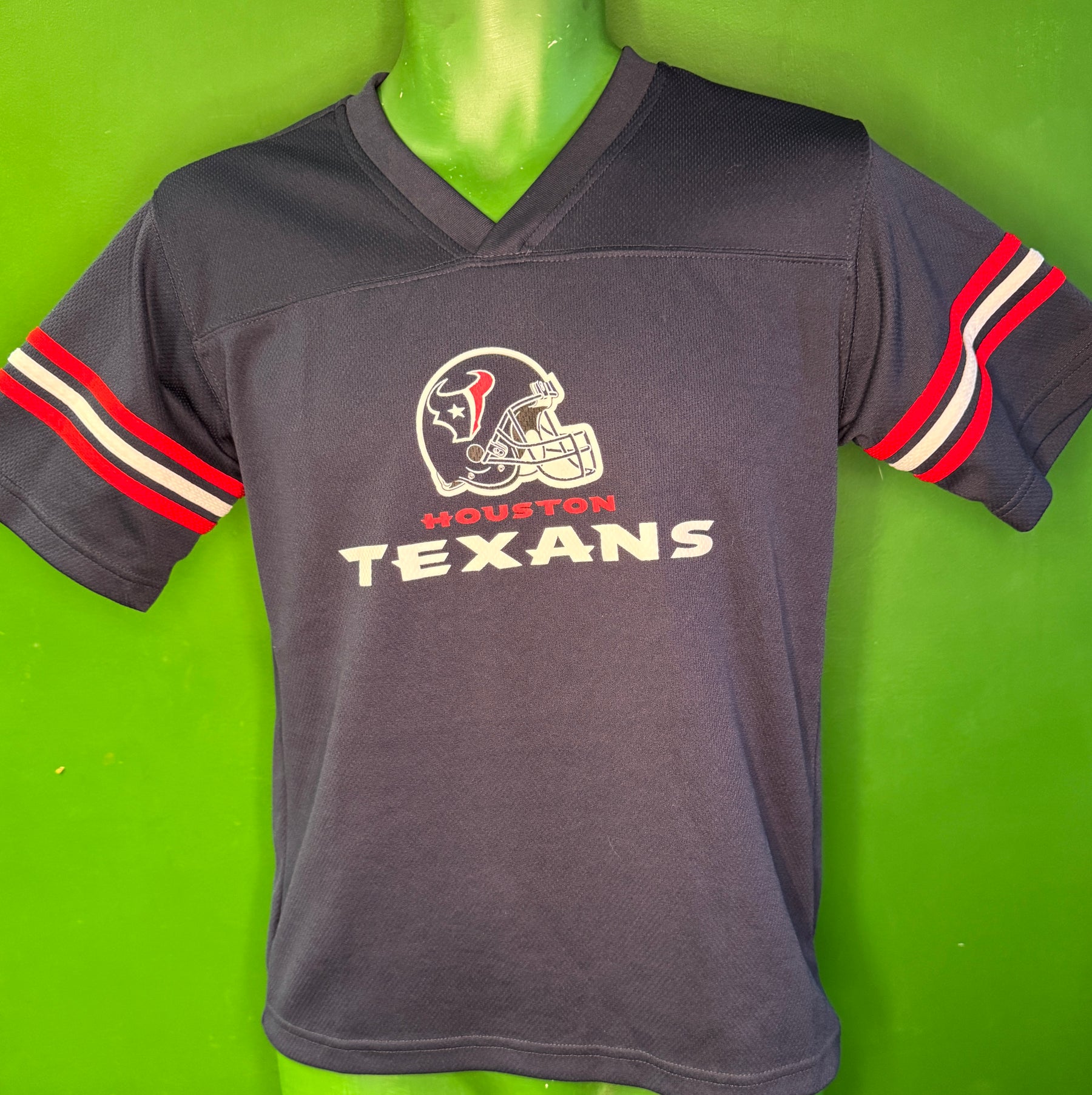 NFL Houston Texans Jersey-Style Shirt Youth Large 12-14